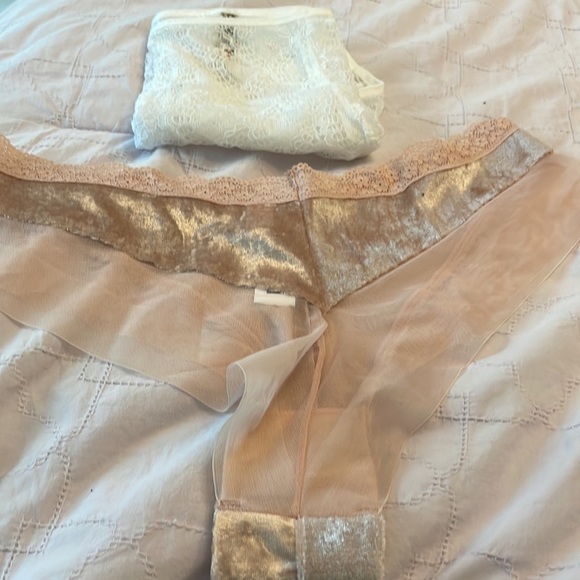 Free People Intimately & Gap Laced Velvety 2 pieces Underwear Sz XL NWT - Picture 7 of 7